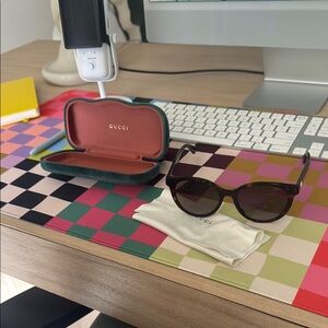Gucci Sunglasses with Case